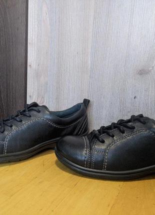 Кроссовки кожаные ecco