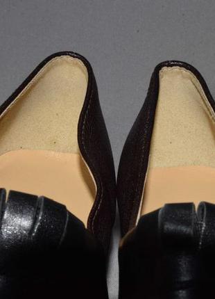 Brunate туфли мокасины лоферы женские кожаные. италия. оригинал. 38-39 р./ 25 см.6 фото