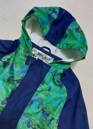 Непромокаємий утеплена демісезонна куртка lupilu р. 98-104 (4-6 років)4 фото