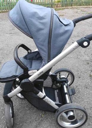 Улюблена коляска mutsy evo farmer 3 в 1 (з автокріслом maxi cosi cabriofix)5 фото