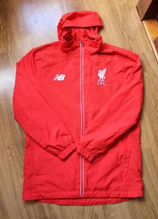 Легка курточка вітровка підлітковий на зріст 146 new balance liverpool