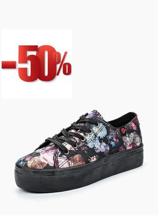 Удобные стильные кеди asos. скидка -50%