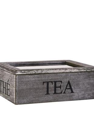 Коробка для хранения пакетиков чая campagne 19.5х15.5х8 см.butlers/новая4 фото