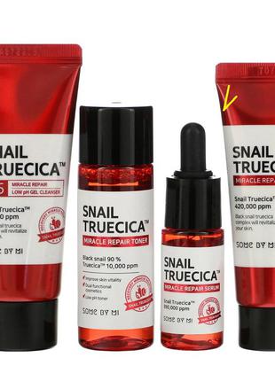 Some by mi snail truecica miracle repair starter kit улитка центелла набор 4 шт2 фото