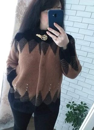 Шикарная шубка курточка пальто с шерстью альпаки