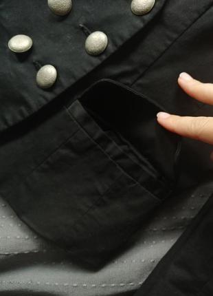 Пиджак жакет h&m черный asos приталенный zara укороченый стильный silvian heach5 фото