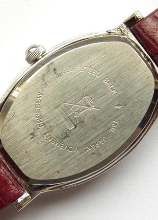 Avon часы из сша с камнем кожаный ремешок механизм japan miyota9 фото