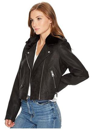 Levis, l, оригінал, куртка - косуха зі знімним коміром із шерпи.