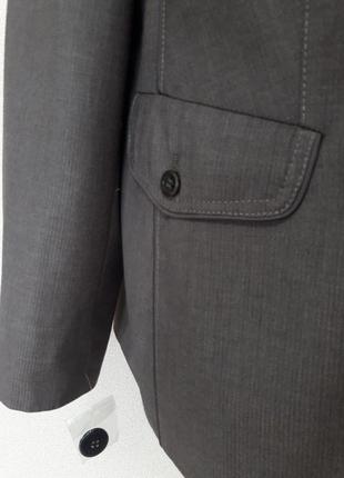 Удлиненный,стильный,мега качественный,12%тонкая шерсть, пиджак gelco,на 56/58р.5 фото
