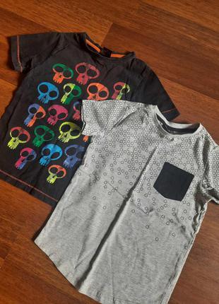 2 футболки next 110 см