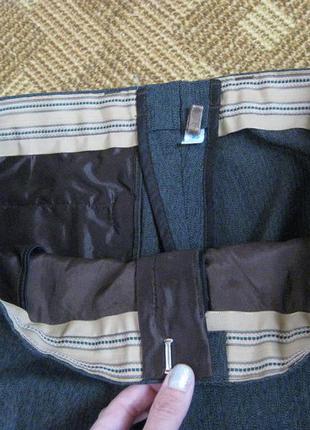 Брюки штаны шерстяные из шерсти школьные тёплые josef bock / возраст 12+4 фото