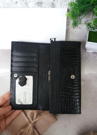 Женский кожаный кошелек жіночий шкіряний гаманець2 фото