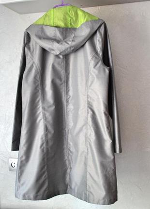 Стильный плащ курточка дождевик с капюшоном waterproff4 фото