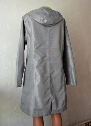 Стильный плащ курточка дождевик с капюшоном waterproff5 фото