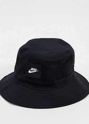 Nike futura core bucket ck5324-010 панама оригінал панамка чорна кепка s m