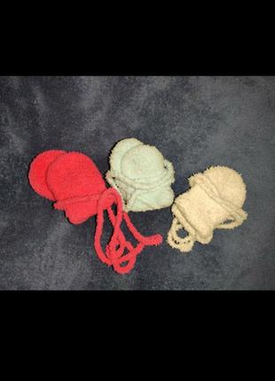 Зимові рукавиці, царапки для новонароджених на 0-12 місяців yo