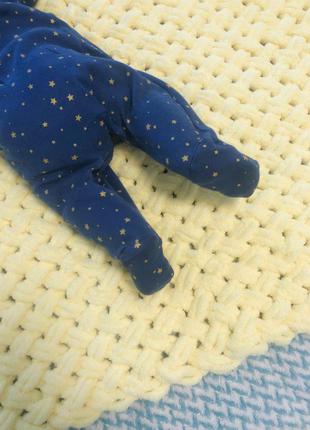 Плюшевый плед, пледик в коляску, на выписку, 85/852 фото