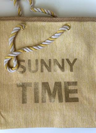 Пляжная сумка payot sunny плетённая