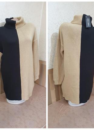 Двух цветный свитерок. i saw it first.