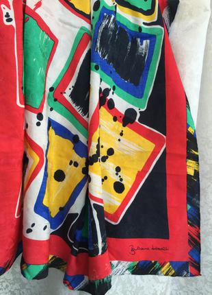 Яскравий хустка вінтаж barbara kracel