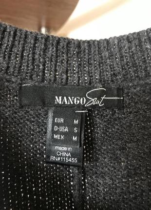Супер классное стильное вязаное платье туника  mango2 фото