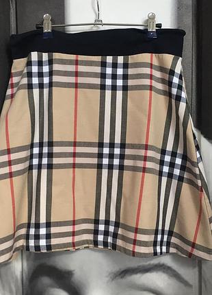 Юбка burberry клетка