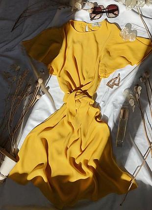 Сонячне сукню з віскози 3