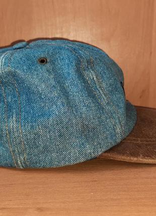 Джинсова вінтажна кепка-бейсболка timberland vintage made in usa4 фото