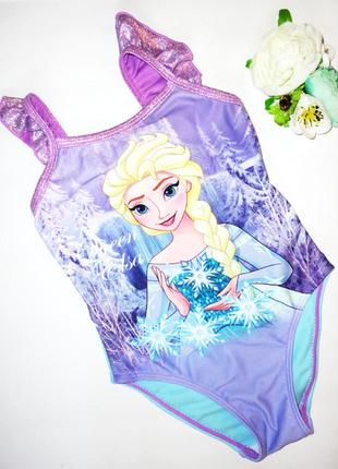 Відрядний купальник 1,5-2г ріст 86-92 disney холодне серце упоряд. нове