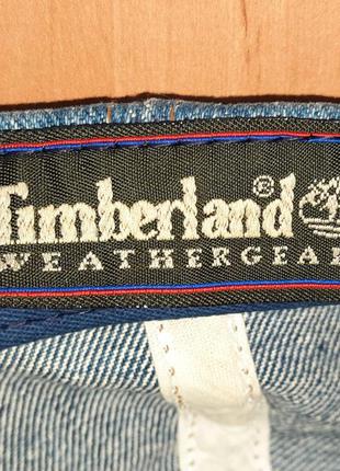 Вінтажна джинсова кепка/бейсболка timberland vintage made in usa9 фото