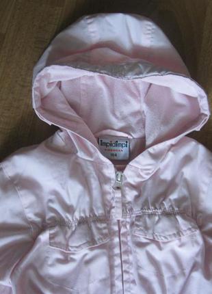 Розовая ветровка куртка5 фото