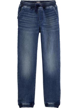 Котоновые джогеры штаны джинсы  для мальчика бренд  oshkosh2 фото