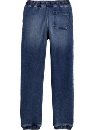 Котоновые джогеры штаны джинсы  для мальчика oshkosh3 фото