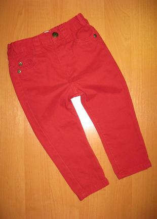 Джинсы "early days" размер 12-18 мес. рост 80 см.