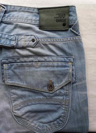 Чоловічі джинси італійського бренду garcia jeans. розмір 32/34.
