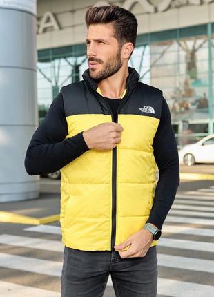 Мужская зимняя осенняя жилетка безрукавка tnf the north face