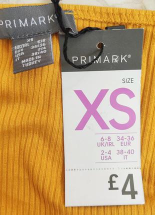 Стильна майка в рубчик primark.5 фото