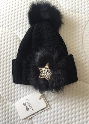 Шапочка для дівчинки fun@fun нова