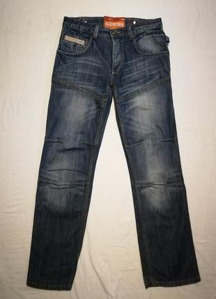 Мужские синие винтажные ретро джинсы superdry denim mill5 фото