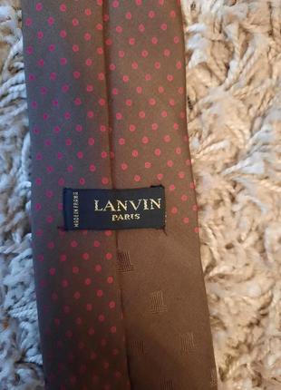 Lanvin шовкова краватка галстук оригінал