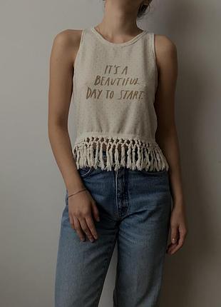 Топ у стилі бохо