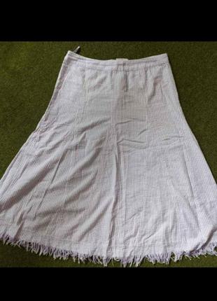 Спідниця натуральна довга легка