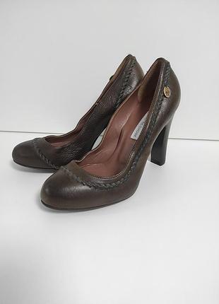 Шкіряні туфлі l'autre chose (італія) вінтаж 37р.