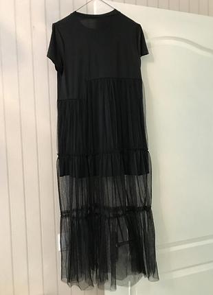 Платье трикотажное