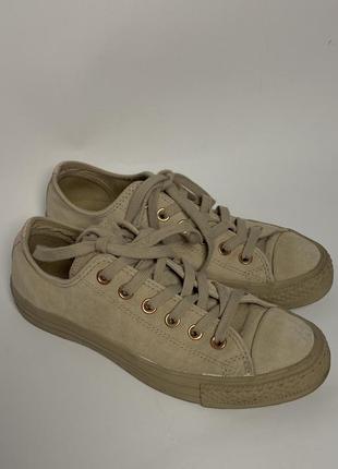 Converse кожаные замшевые кеды оригинал