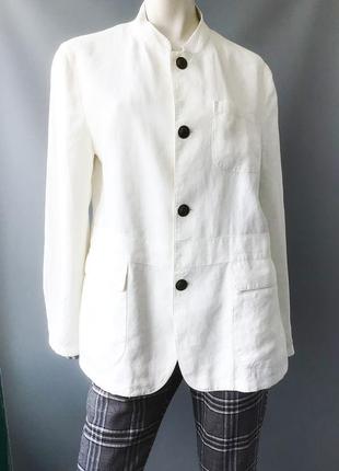 Лляний піджак (льон 100%) бренду massimo dutti, італія