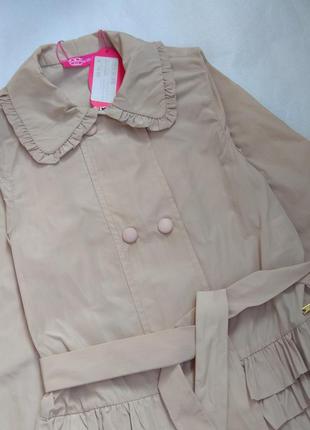 Крутий тренч плащик на 6-7 років 7