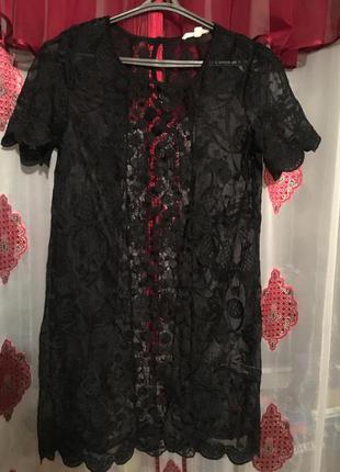 Сукня туніка гіпюр розмір м