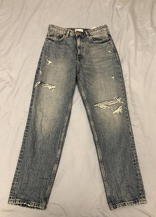 Zara с новых коллекций высокая посадка