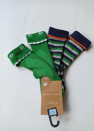 Next. махровые гольфы, носочки на 3-12 месяцев (16-18,5 размер)4 фото